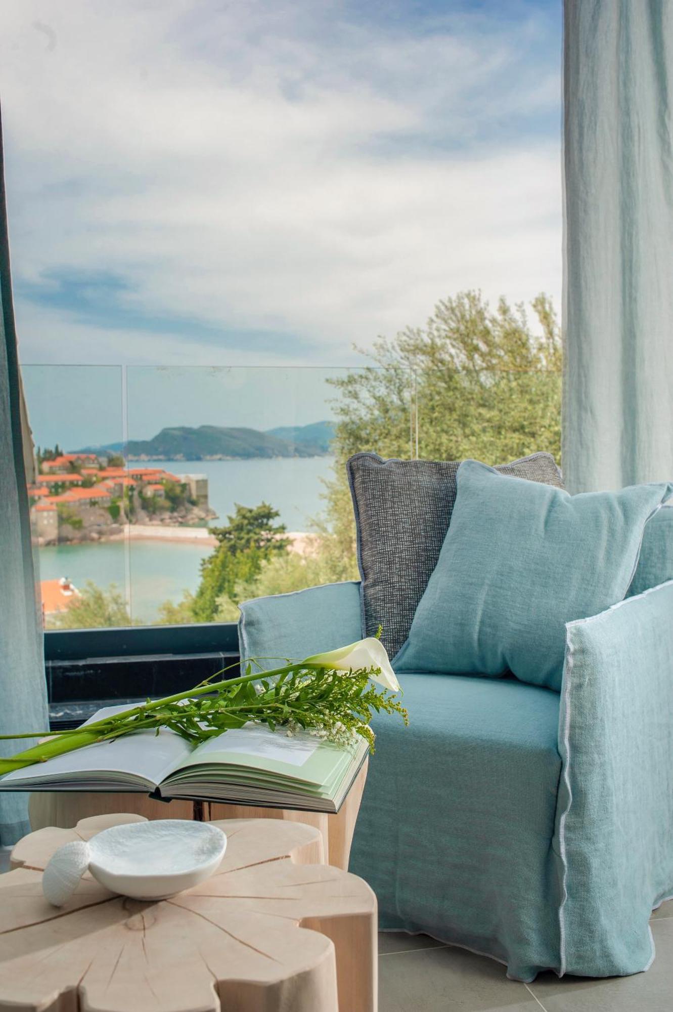 Villa Geba Boutique Hotel Sveti Stefan Phòng bức ảnh