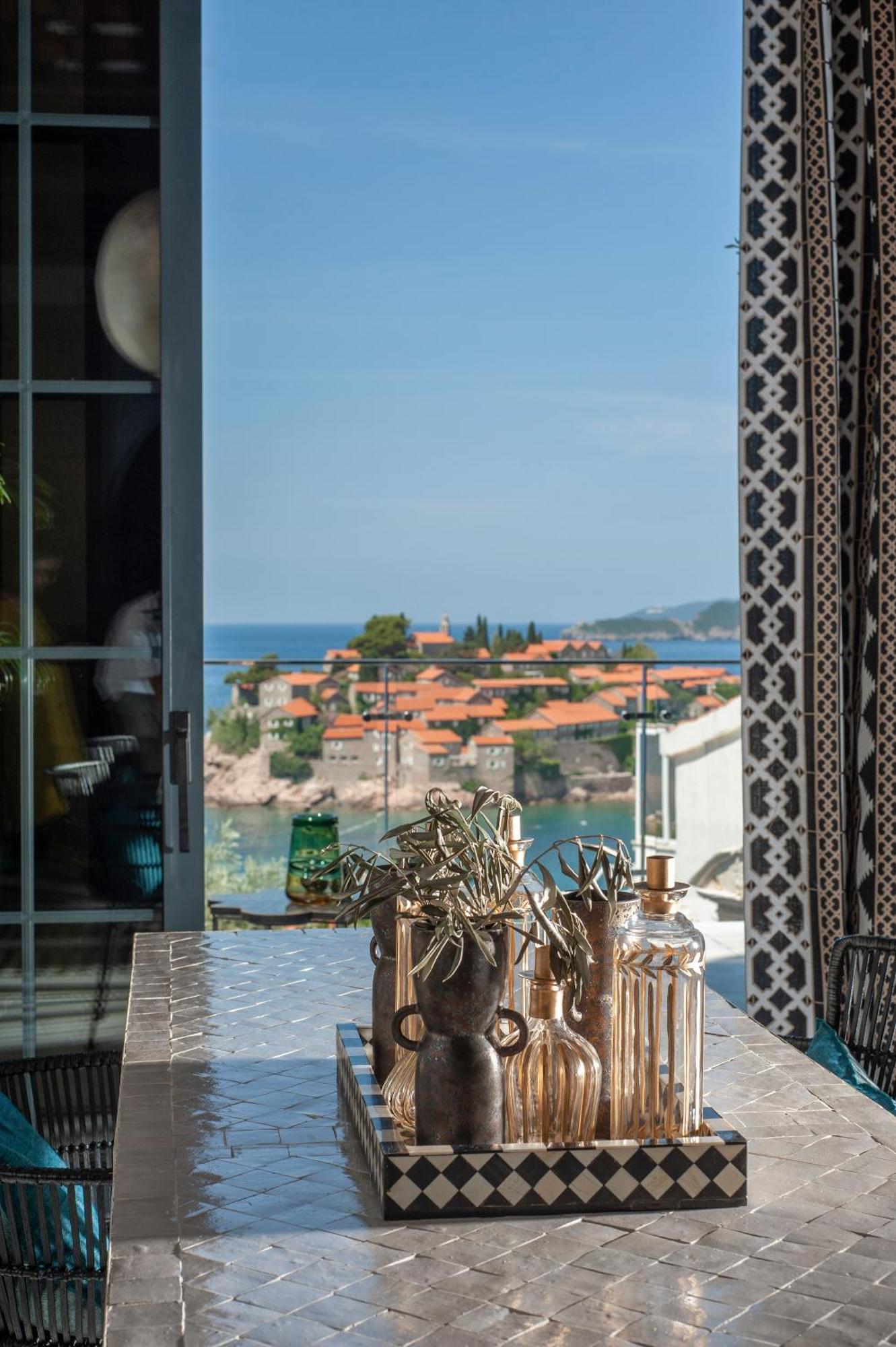 Villa Geba Boutique Hotel Sveti Stefan Phòng bức ảnh